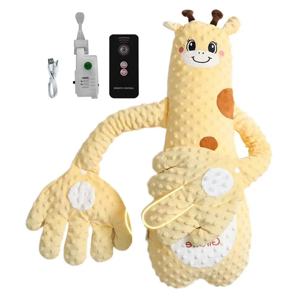 Coussin Apaisant & Anti-Sursaut pour Bébé - Poupée Tapotante