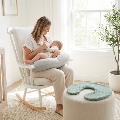 Housse coussin allaitement 